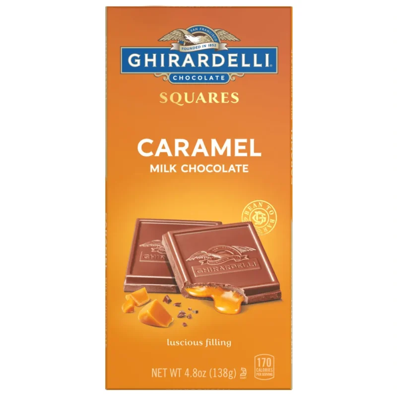 Ghirardelli Milk Chocolate Caramel Bar (Cases of 10)